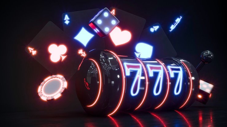 Tampilan kartu pribadi dan kartu komunitas di meja Texas Hold'em Bonus